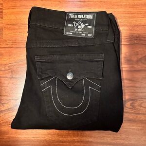 True Religion skinny black jeans. Used a couple of times, $50 but can negotiate